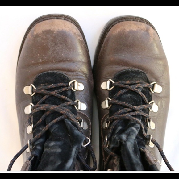 Old School Youth 6 Sorel Leather Hikers - Picture 6 of 8